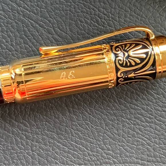 MONTBLANC LIMITED EDITION ALEXANDER THE GREAT PATRON OF THE ART FOUNTAIN PEN1998 - Picture 5 of 16